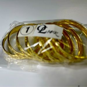 bracelets weekly 14k gold plated laminated